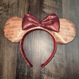 Disney Parks Epcot 2018 Food & Wine Festival Minnie Ears Headband Discontinued